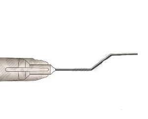 Cánula De Irrigación Infusión E Instilación. Cánula para inyección de aire cal. 27 gauge.